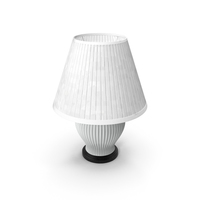 White Ceramic Lamp PNG & PSD Images