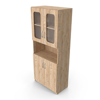Wooden Cabinet 28 PNG & PSD Images