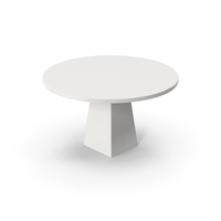 White Ring Table PNG & PSD Images