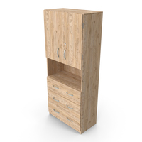 Wooden Cabinet 33 PNG & PSD Images