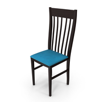 Wooden Fabric Sidechair PNG & PSD Images