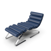 Leather Armchair With Ottoman PNG & PSD Images