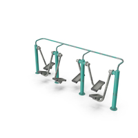 OutDoor Fitness Walking Machine Triple Pos Used PNG & PSD Images
