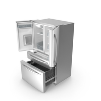 French Door Refrigerator Samsung PNG & PSD Images