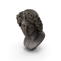 Alexander The Great Bronze Bust Outdoor PNG & PSD Images