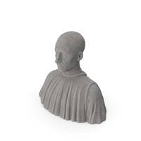 Strozzi Stone Bust PNG & PSD Images