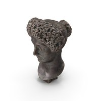Flavia Bronze Outdoor Bust PNG & PSD Images