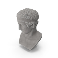 Diadumenos Stone Bust PNG & PSD Images