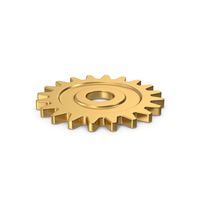 Gold Gear PNG & PSD Images