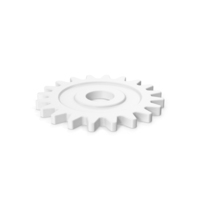 Gear White PNG & PSD Images