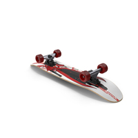 Skateboard Red Posed PNG & PSD Images