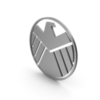 Boba Fett Mandalorian Crest Metal Symbol PNG & PSD Images
