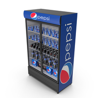 Pepsi Beverage Fridge PNG & PSD Images