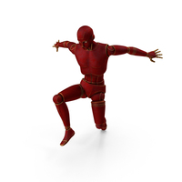 Red Robot Man PNG & PSD Images