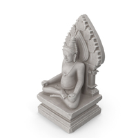 Deified King Sculpture PNG & PSD Images