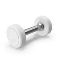 White Dumbbell PNG & PSD Images