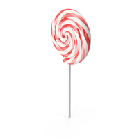 Lollipop Red and White PNG & PSD Images