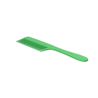 Green Hairbrush PNG & PSD Images