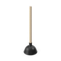 Black Rubber Cup Plunger PNG & PSD Images