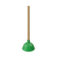 Green Rubber Cup Plunger PNG & PSD Images