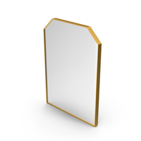 Gold Wall Mirror PNG & PSD Images
