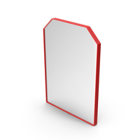 Red Wall Mirror PNG & PSD Images