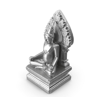 Deified King Metal Sculpture PNG & PSD Images