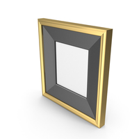 Gold Framed Picture PNG & PSD Images