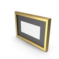 Gold Framed Picture PNG & PSD Images