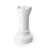 White Rook Chess Piece PNG & PSD Images