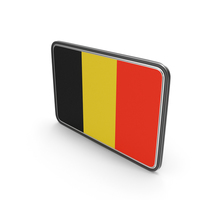 Flag Of Belgium Icon PNG & PSD Images