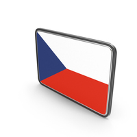 Flag of Czech Republic Icon PNG & PSD Images