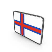 Flag of Faroe Islands Icon PNG & PSD Images