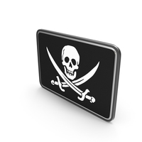 Flag Of Jolly Roger Icon PNG & PSD Images