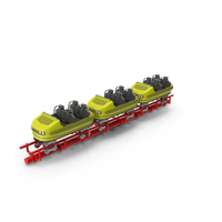 Roller Coaster Train PNG & PSD Images