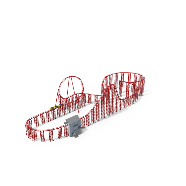 Roller Coaster Track PNG & PSD Images