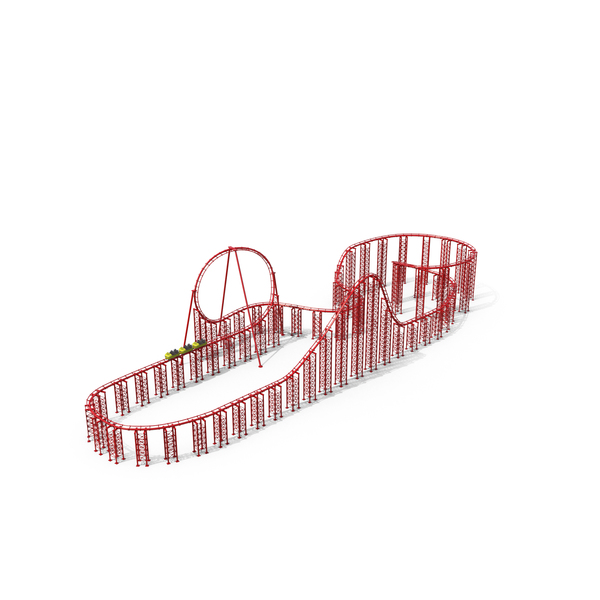 Roller Coaster Track PNG & PSD Images