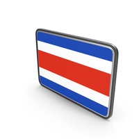 Flag of Costa Rica Icon PNG & PSD Images