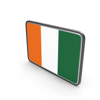 Flag of Ivory Coast Icon PNG & PSD Images