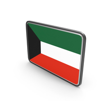 Flag of Kuwait Icon PNG & PSD Images
