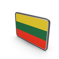 Flag of Lithuania Icon PNG & PSD Images