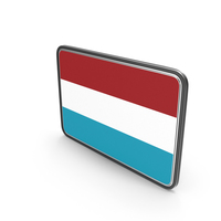 Flag of Luxembourg Icon PNG & PSD Images