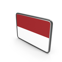 Flag of Monaco Icon PNG & PSD Images