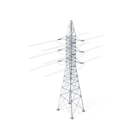 Electric Power Tower PNG & PSD Images
