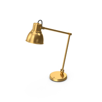 Gold Table Lamp PNG & PSD Images