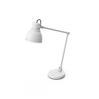 Table Lamp White PNG & PSD Images