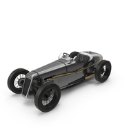 Silver Austin Seven Special Monoposto PNG & PSD Images