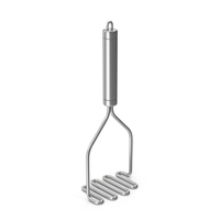 Silver Potato Masher PNG & PSD Images