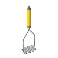 Yellow Potato Masher PNG & PSD Images