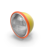 Round Vintage Car Light PNG & PSD Images